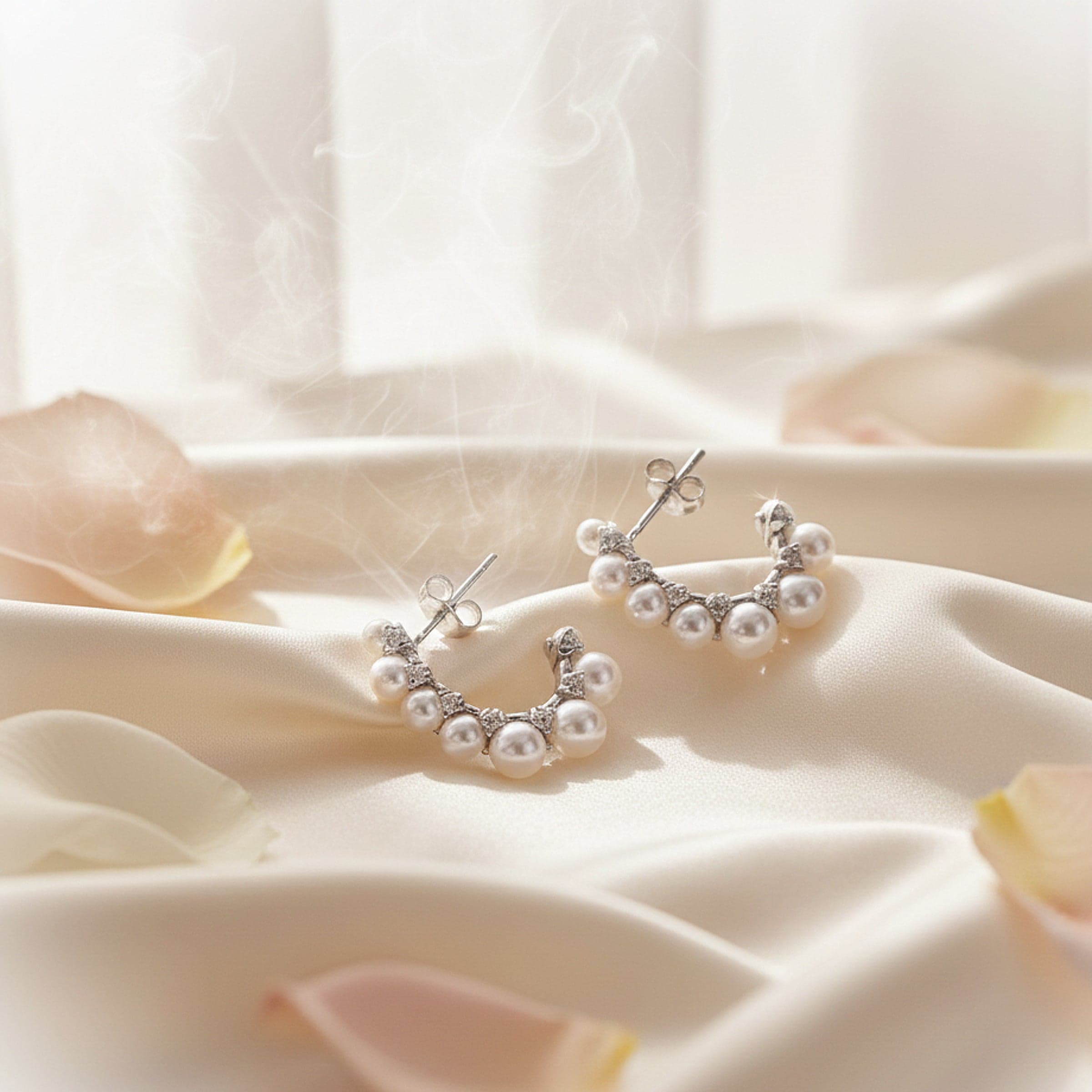 Pearl Studded Earrings