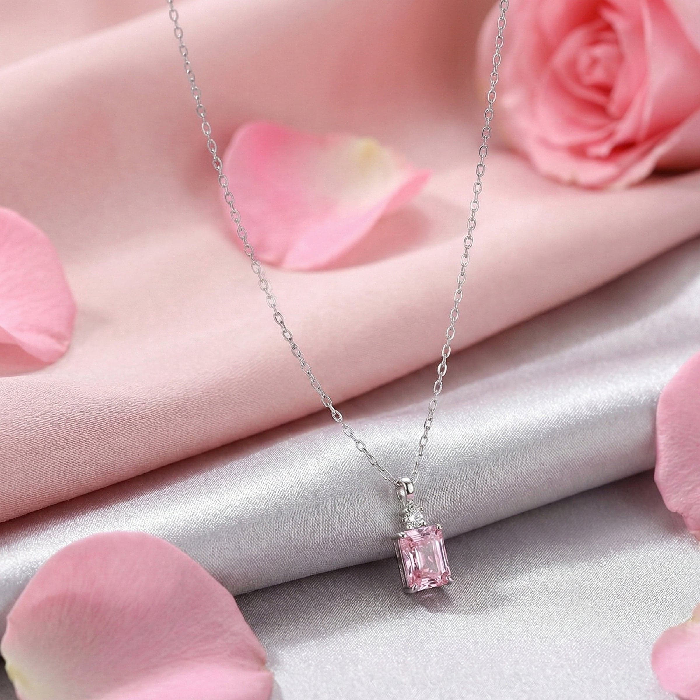 Pink Diamond Pendant